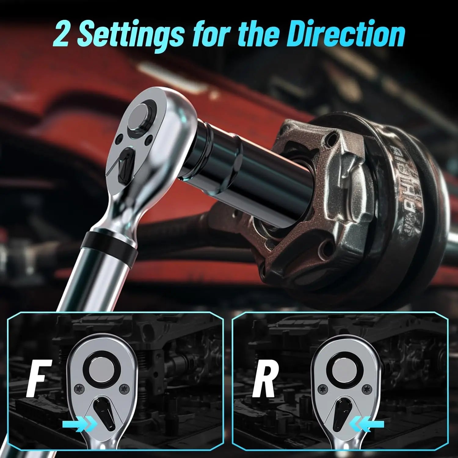 Digital Torque Wrench, !/2 Inch Drive, 3 Adjustable Modes, 340 N.m, 2% Torque Accuracy