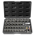 Vevor Bolt Extractor Set, 27, 33, 41, 49,54,63, 65-Piece Bolt and Nut Remover Set, 6mm to 10mm, 13/32" to 3/4", CR-MO Steel Extraction Socket Set with Storage Case