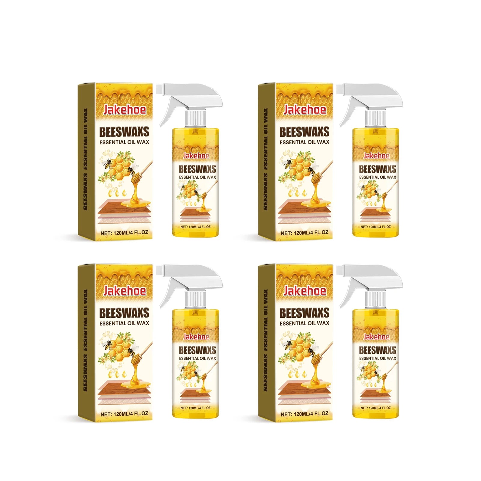 Wood Care Beeswax Spray, Waterproof Multipurpose Wear Resistant, Wood Floors, Chairs, Cabinets, Furniture