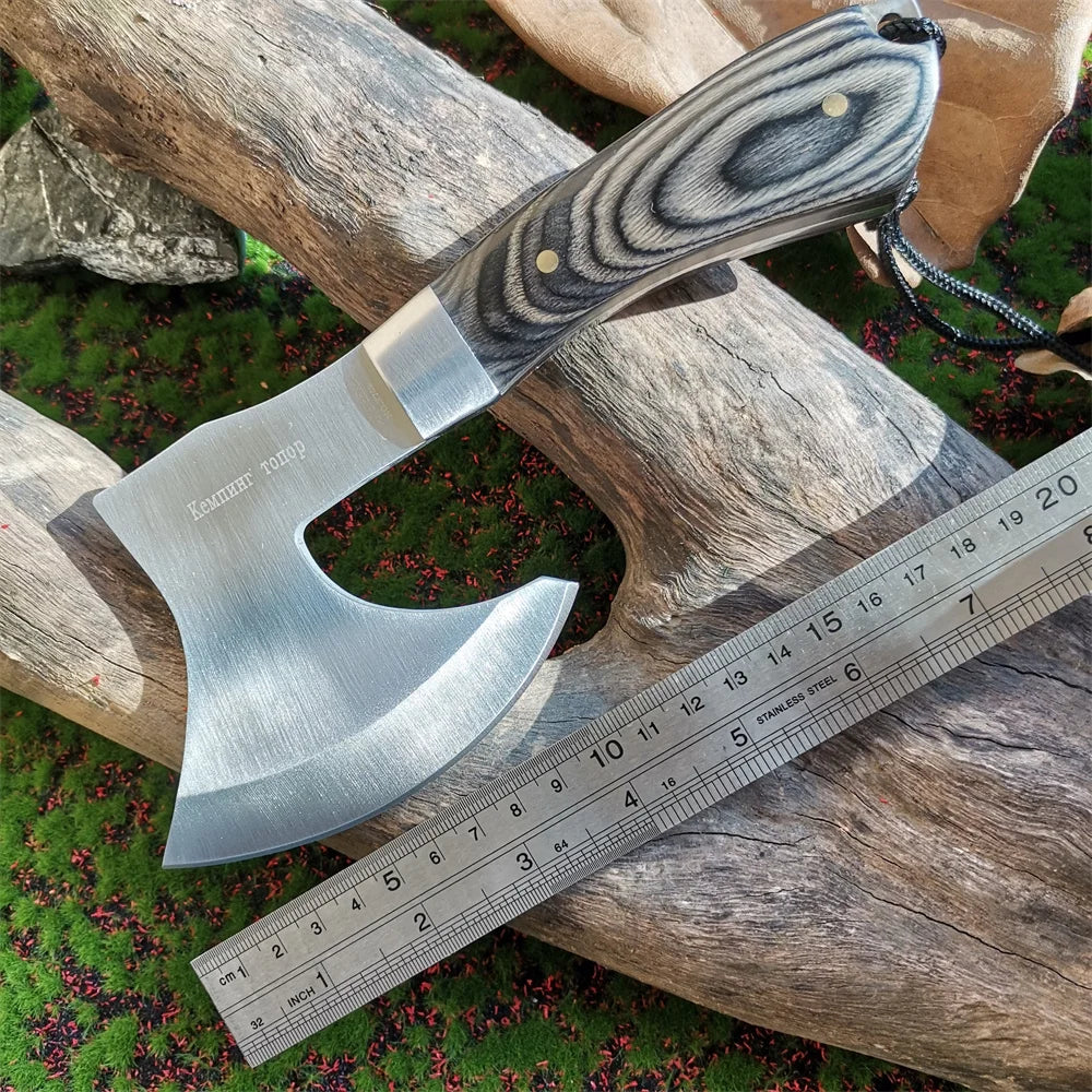 Camping, Hunting, Survival Axe With Cover
