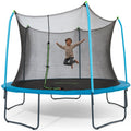 Bestway Xtreme Air Trampoline 10/12/15FT Outdoor Jumping Trampoline With No-Gap Safety Enclosure Net Foam Padded Poles For Kids