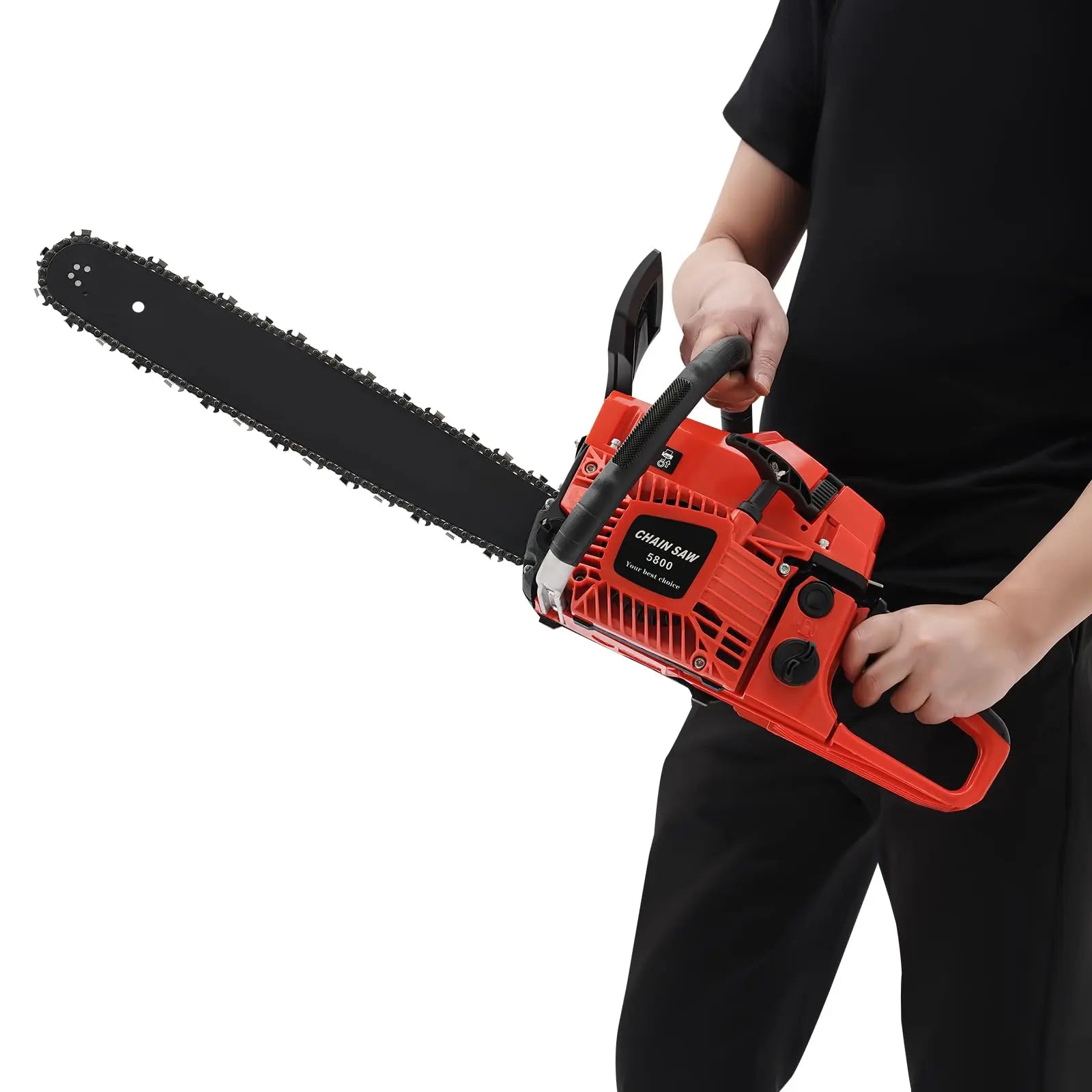 20-Inch Gas Chainsaw, 2-Stroke, 3.49Hp, 58cc