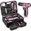 Home Mechanic Toolbox, 12V Power Cordless Drill, Hand Repair Tools Sets, Organizer Drawer Case