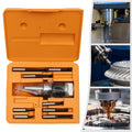 Boring Hole Boring Bar Set MT2-M10 F1-12 50mm Boring Head + 9 Pcs 12mm Boring Bars Set Boring Tool