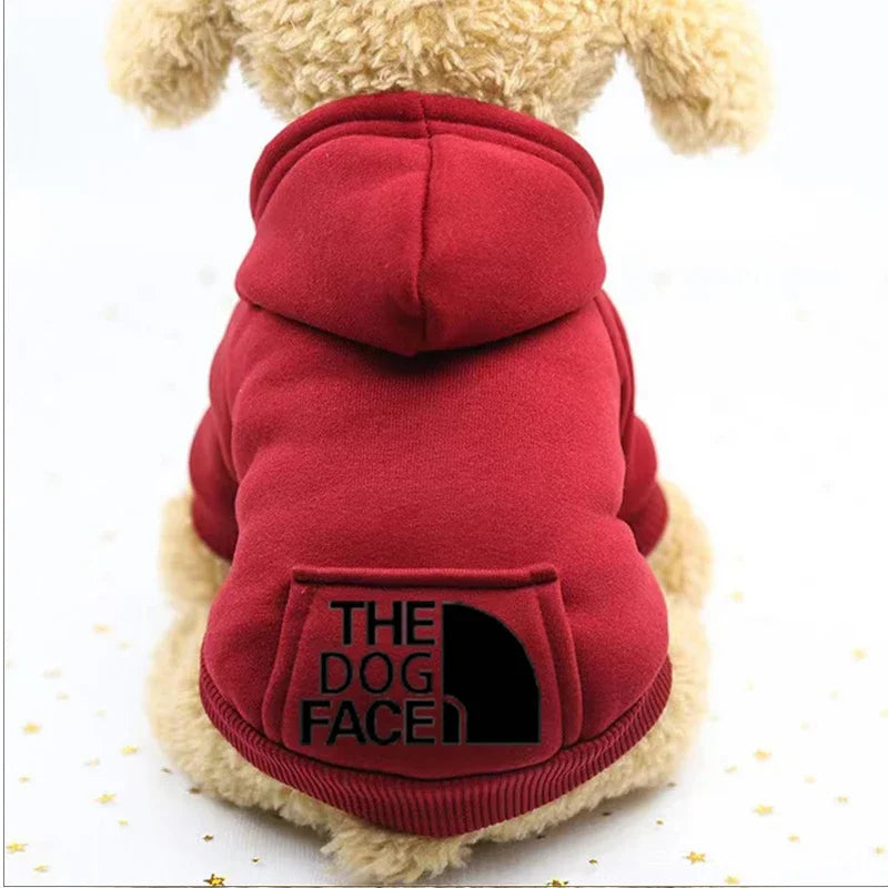 Winter Dog Hoodies, Sweatshirt Jacket, Warm Fashion Pet Coat