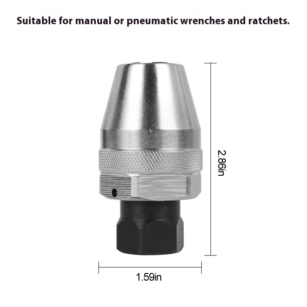 Aliilee Broken Bolt Remover Damaged Bolt and Stud Extractor Tool Bolt Head Socket Remover for Rounded Off Painted and Rusted Tight Bolts