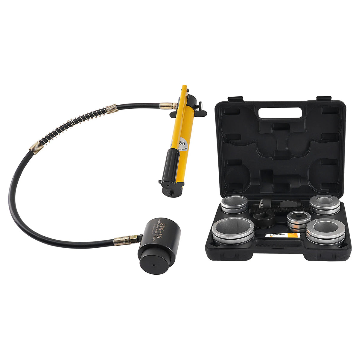 Hydraulic Exhaust Pipe Expander Stretcher Tools Kit 1 5/8" To 4 1/4" 78835 4Ft Handle