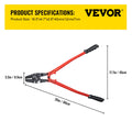 24/30 Inch Crimper, Insulated Handle