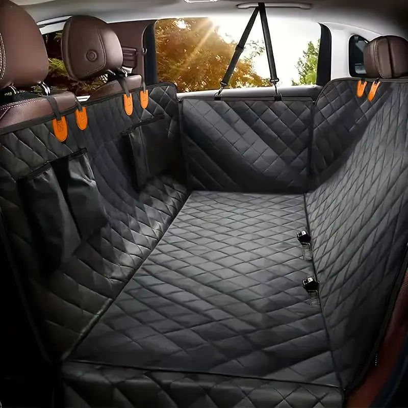 Dog Car Seat Cover, 100% Waterproof Seat Cover, Hammock For Pets, Scratch Proof, Nonslip, Durable. Soft Back Seat Cover for Dogs.