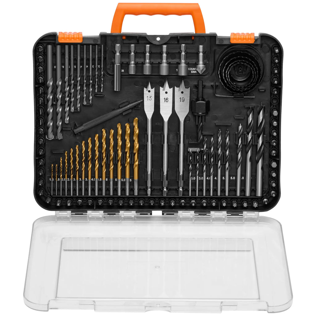 SucceBuy 246PCs Drill Bit Set Screwdriver Bit Set Suitable Drilling and Screw Driving Drill Combo Bit Sets