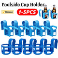 Swimming Pool Multifunctional Beverage Holders, Drink Cup Hanging Holder for Swimming Pool