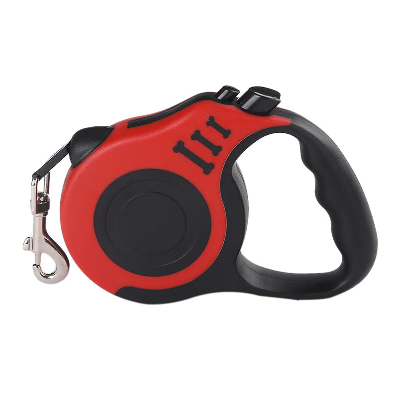 3m/5m Dog Leash for Small Dogs/Cats, Automatic/Retractable/Durable Nylon Lead, Puppy Outdoor/Travel/Walking/Hiking Traction Lead