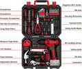 126 Tool Set, 8 Volt Drill, For DIY