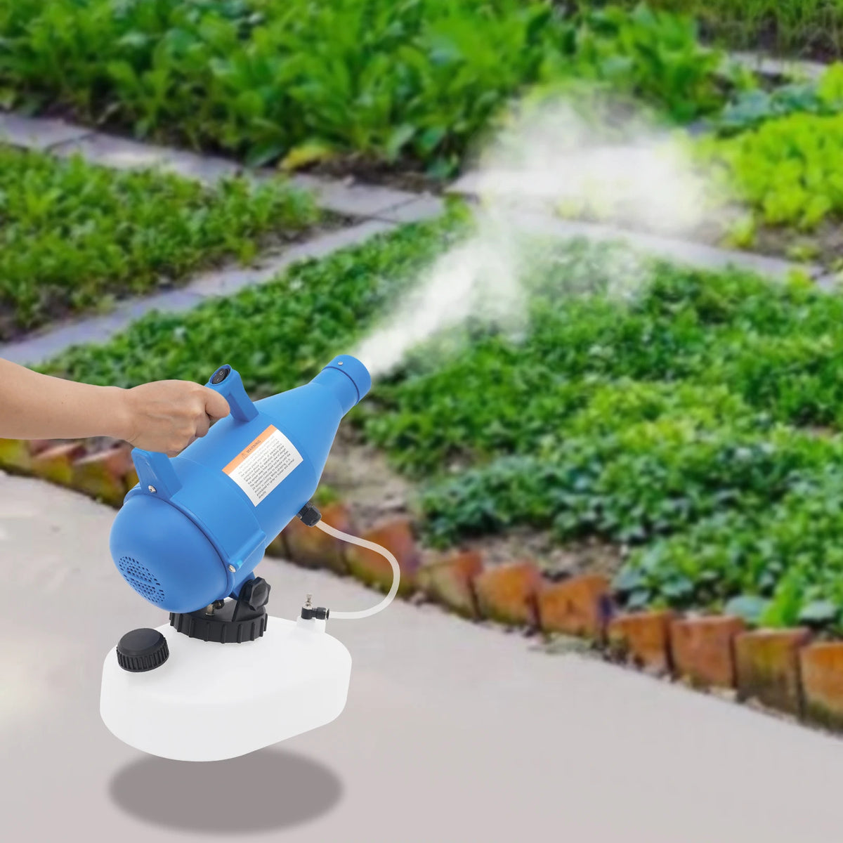 Blue Single‑Nozzle 4.5L Handheld Electric Sprayer, Portable Electric Sprayer with 8‑10m Spray Range