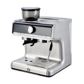 HiMiss Espresso Machine 20 Bar, Semi-Automatic Espresso Maker with Grinder, Stainless Steel, Latte & Cappuccino Espresso Coffee Machine with/Automatic Milk Frother & 95 oz Water Tank for Office