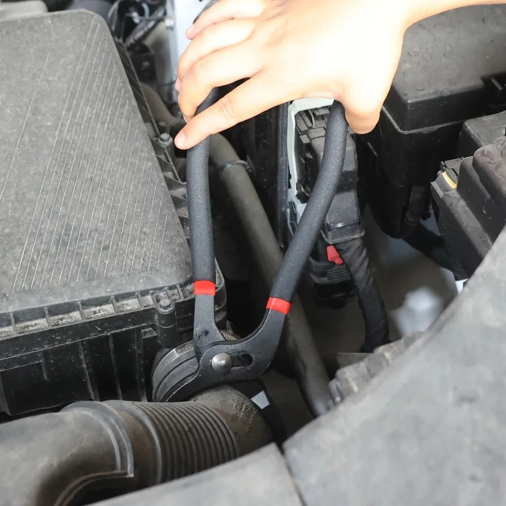 Car Oil Filter Pliers, Adjustable Clamp to Remove Oil Filter, Element Wrench for Car Repair