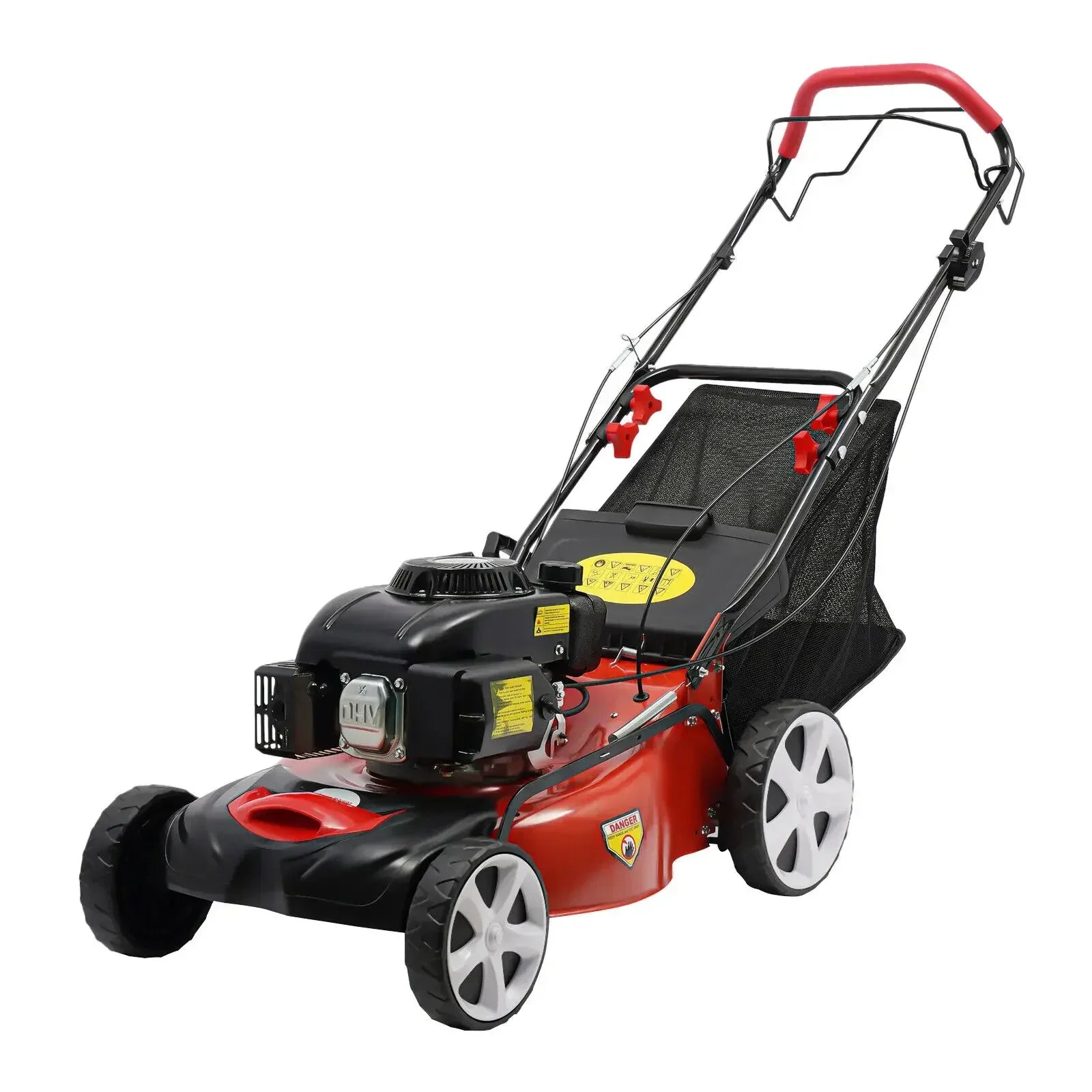 20.5" 140cc Gas Lawn Mower – High Wheel, FWD, 1.6L, 8 Gears, 4 Stroke, NEW