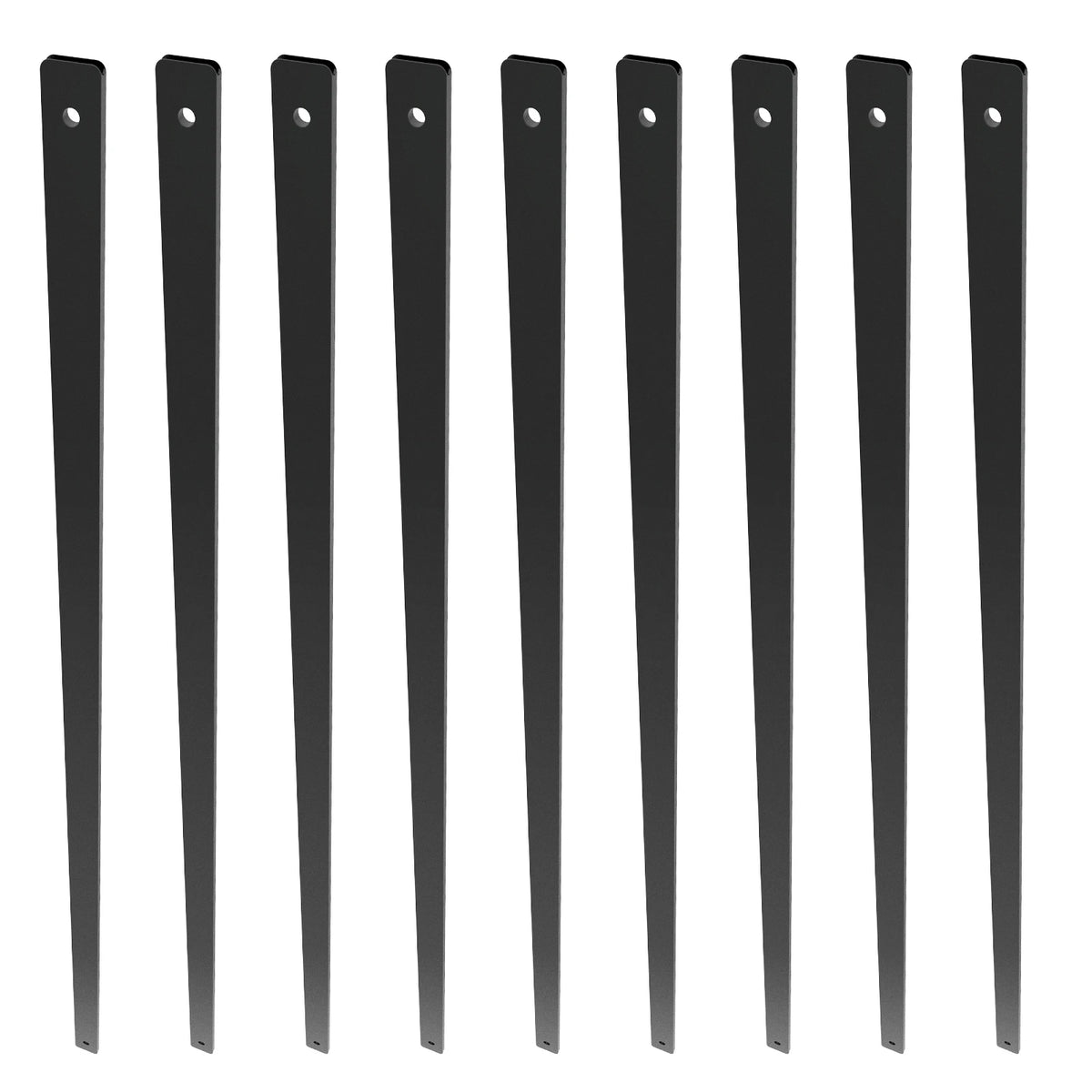 SucceBuy Staircase Metal Decorative Balusters Flat Aluminum Alloy Banister Spindles