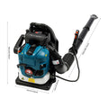 Bymaocar 75.6CC Backpack Leaf Blower, 4-Stroke Garden Gas Powered Leaf Blower, Powerful Blowing Low Fuel Consumption, 2600W for Leaf Sweeping, Lawn Cleaning