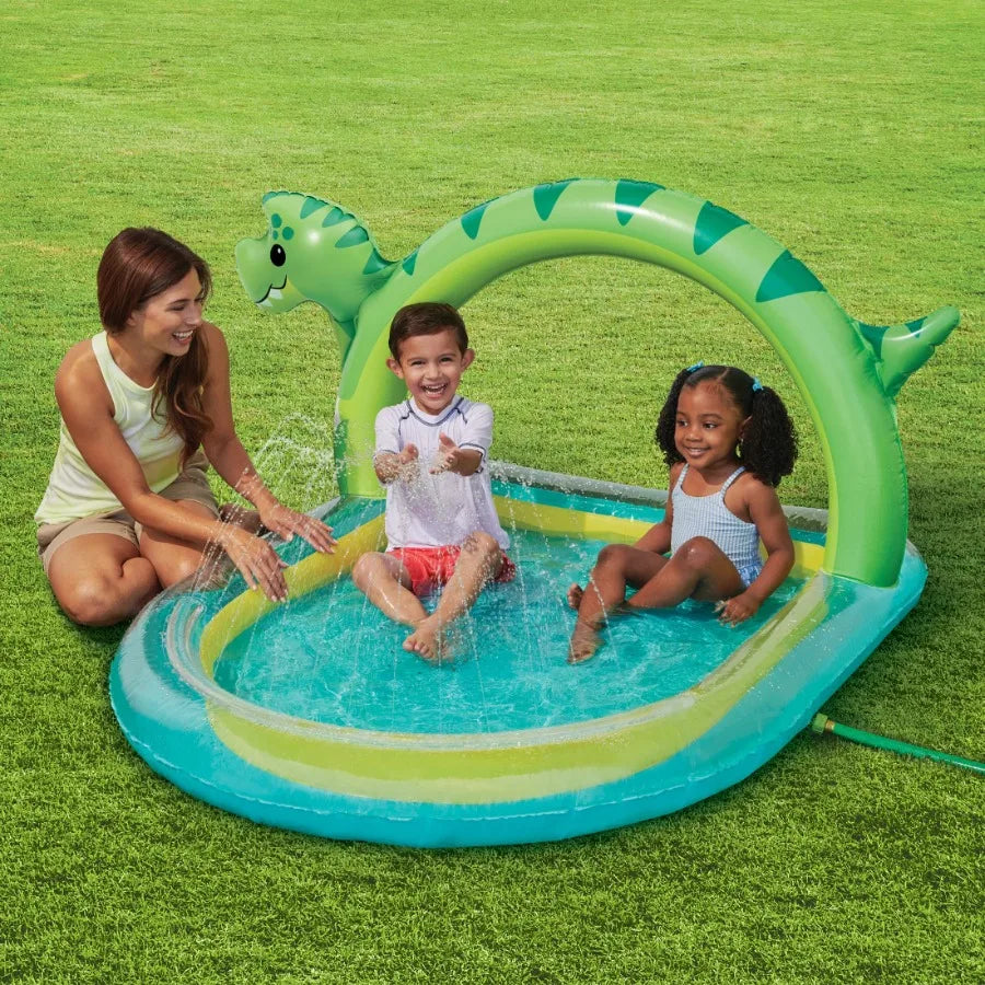 Play Day 57" x 59" Inflatable Arch Kiddie Pool