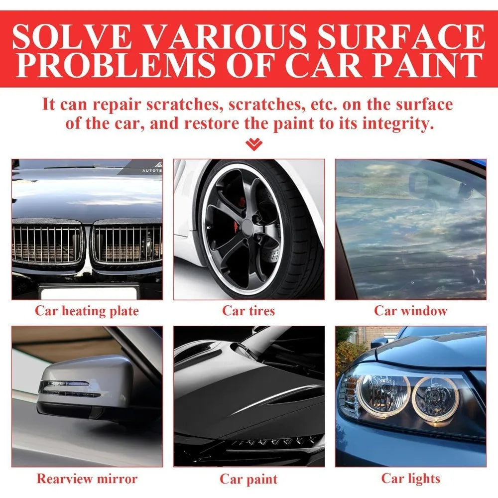 Car Scratch Repair Magic Pen, Universal Car Body Paint Scratch Remover, A Quick Car Scratch Repair And Maintenance Tool Suitable For Both Cars And Households.