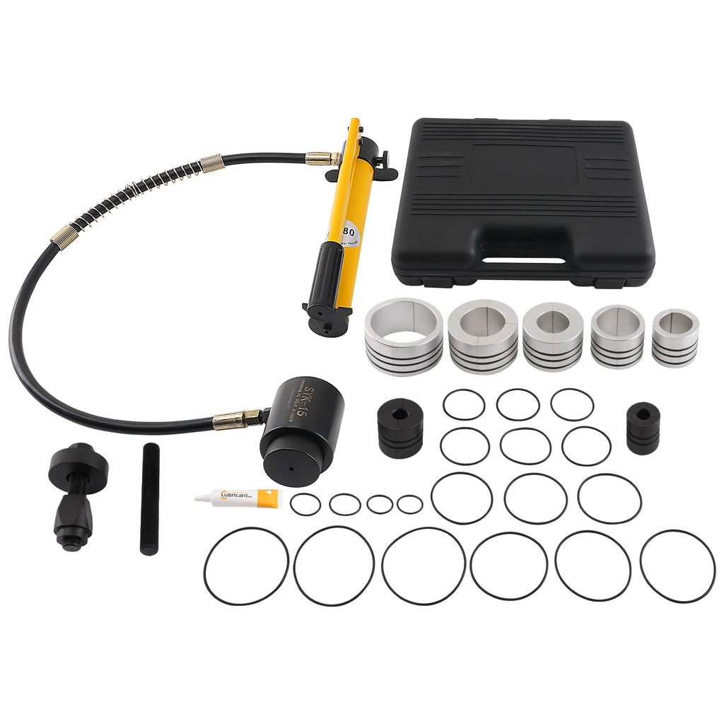 Hydraulic Exhaust Pipe Expander Stretcher Tools Kit 1 5/8" To 4 1/4" 78835 4Ft Handle