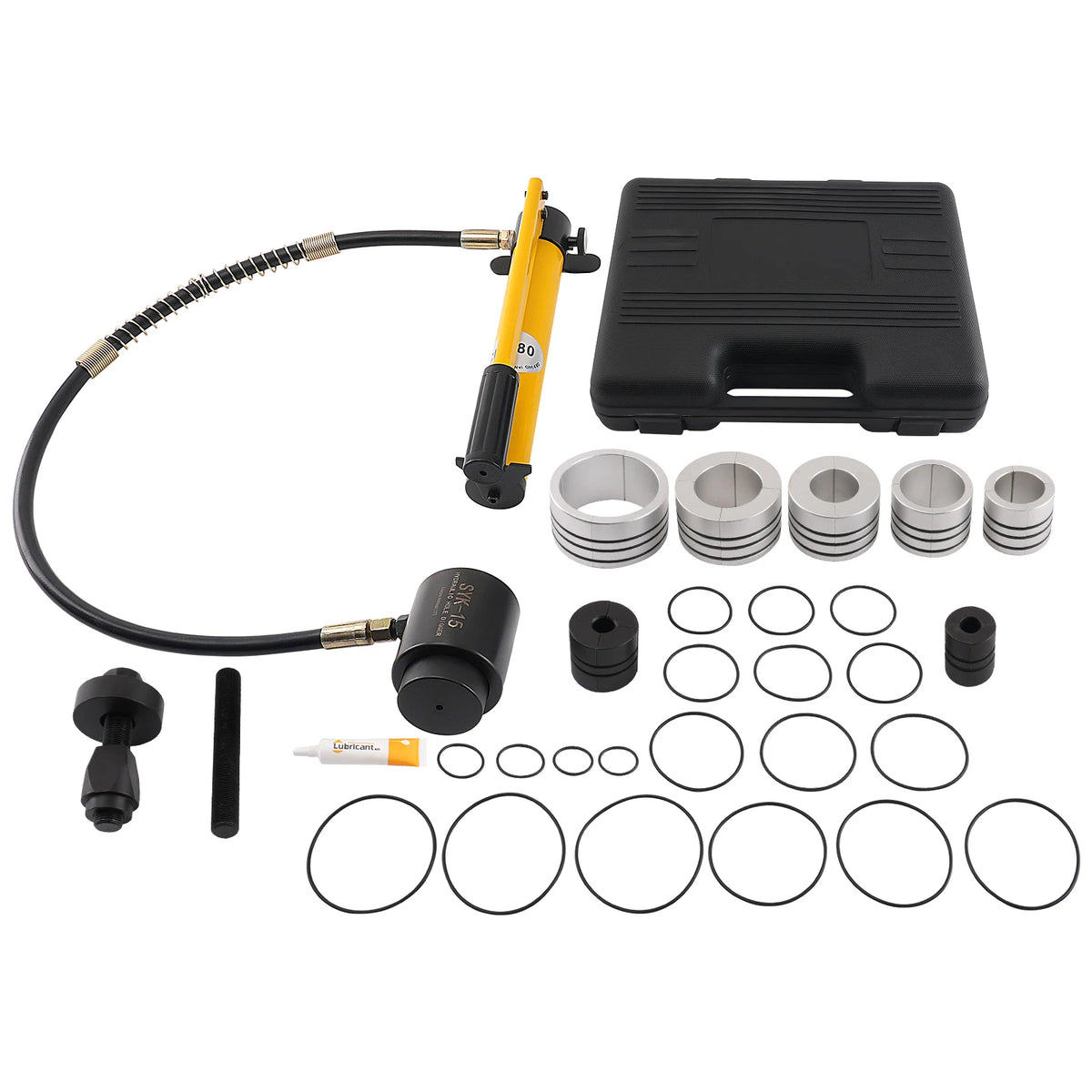 Hydraulic Exhaust Pipe Expander Stretcher Tools Kit 1 5/8" To 4 1/4" 78835 4Ft Handle
