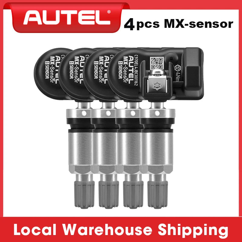 Autel TPMS 2in1 315MHz 433MHz TPMS Sensor Tire Repair Tools Scanner Tire Pressure Monitoring Programmable Sensors