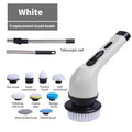 2026 Cordless Electric Spin Scrubber with 8 Brush Heads - Waterproof Power Cleaning Brush for Bathroom, Kitchen, Toilet, Shower