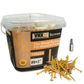 VKKM #9 x 3" Tan Exterior Deck Screws 120pcs, T25 Torx Star Drive Wood Screws, Anti-Corrosion Coated Countersunk Self-Tapping Screws for Decking, Fencing, Outdoor Wood Projects, with Free T25 Drive Bit