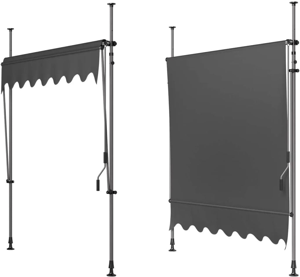 Awning For Balcony And Patio, Garden Awning, Awning With Hand crank