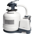 INTEX Krystal Clear Sand Filter Pump for Above Ground Pools Swimming Pool Pump with Automatic Timer Hydro Aeration Tech
