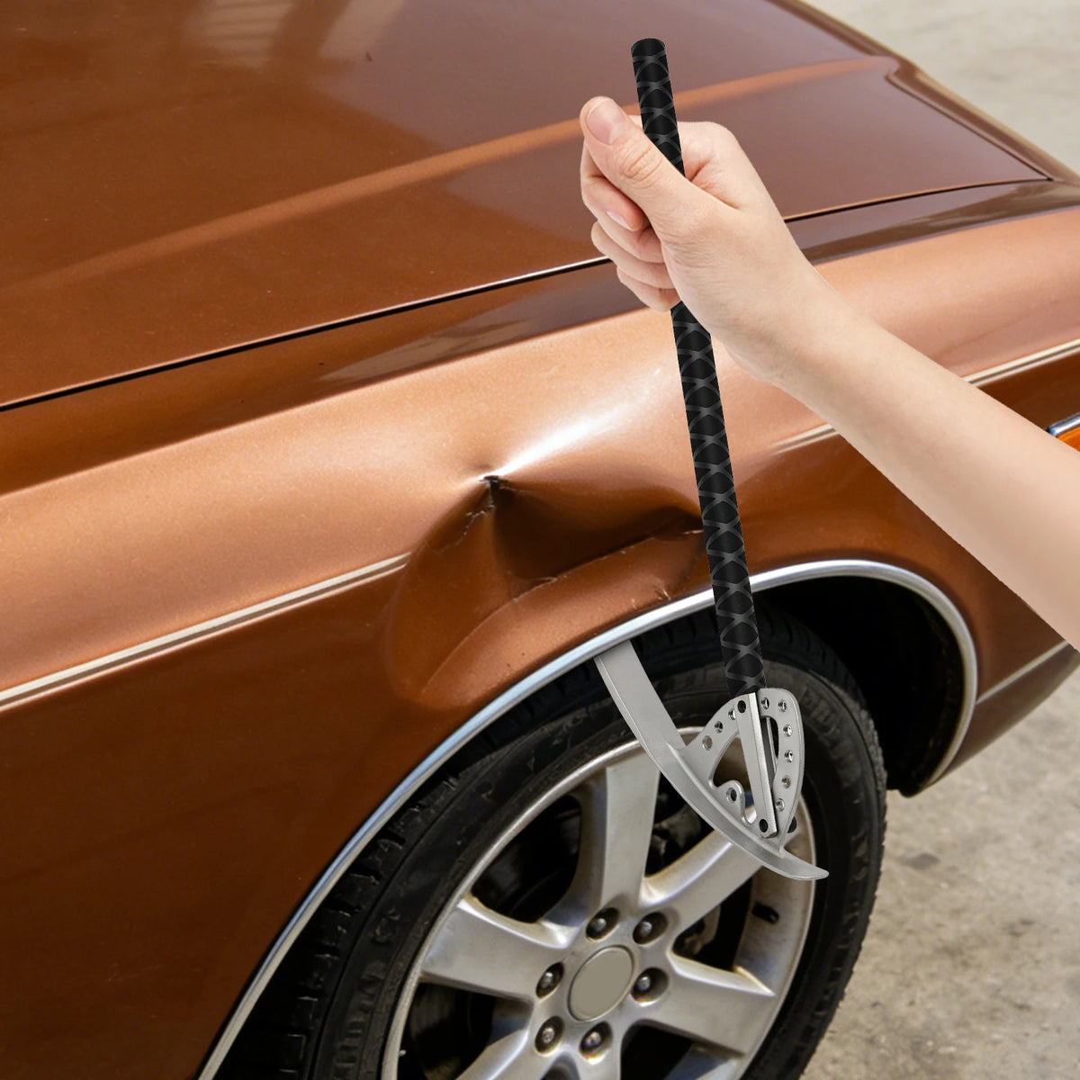 Bymaocar Car Fender Repair Kit Stainless Steel Car Fenders Damage Repair Tool Set for Home or Car Repair Shops