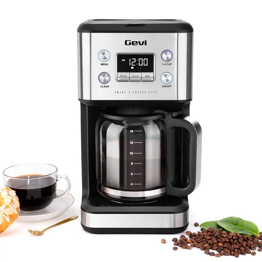 Gevi Programmable Brewing System 14-Cup Drip Coffee Makers