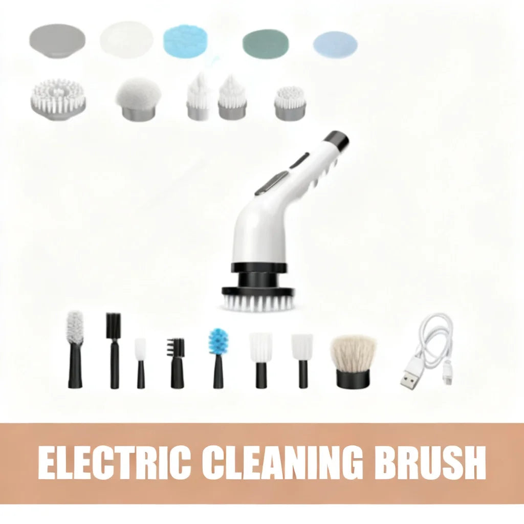 Premium Cordless Electric Spin Scrubber Long Handle Power Scrubber for Bathroom Tub Kitchen Tile Cleaning Must Have 2026