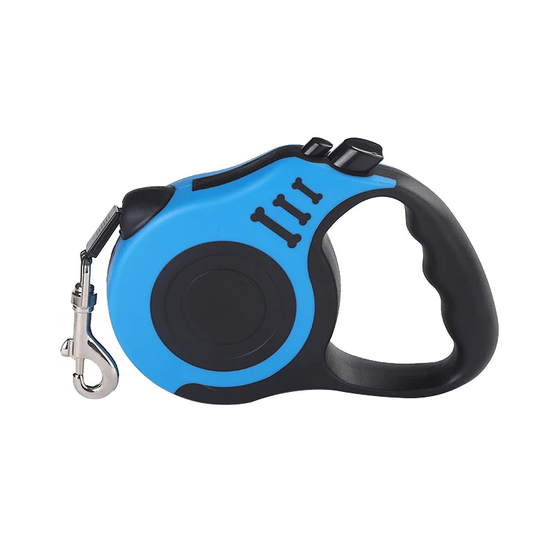 3m/5m Dog Leash for Small Dogs/Cats, Automatic/Retractable/Durable Nylon Lead, Puppy Outdoor/Travel/Walking/Hiking Traction Lead