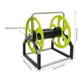 Garden Hose Reel, Heavy Duty Wall Mounted Water Hose Reel,Hose Reels for Hold Up To 328.1 Feet of Standard 0.55-inch Garden Hose